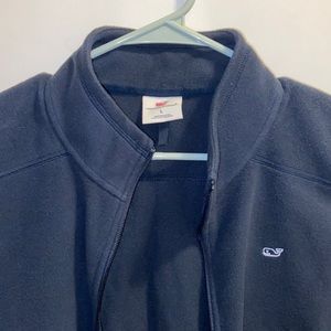 Vineyard Vines Womens/Unisex Fleece Navy Blue Vest in Size Large - Brand New!!!